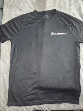 Marines Short-Sleeve Performance Tee - Black